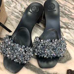 Tory Burch jeweled sandals